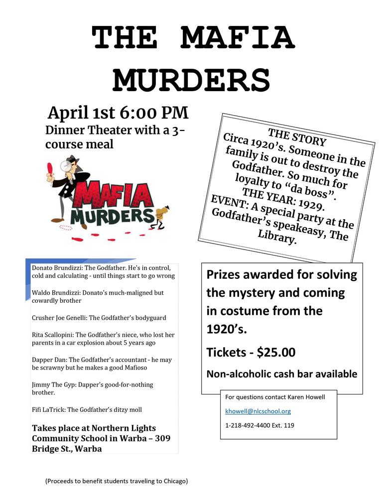 Murder Mystery Party - Port Deposit MD Tickets, Multiple Dates